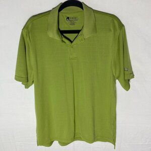 Izod XFG Lime Green Polo Shirt X Treme Function Cool FX Golf Shirt L